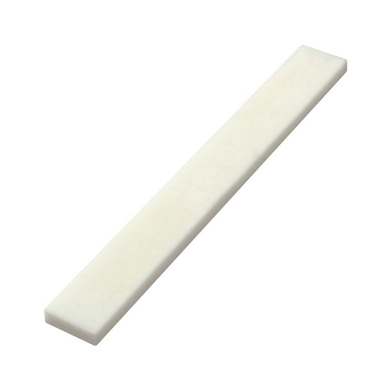 SAPHUE Set of 3 pcs Blank Bone Saddle and 3 pcs Bone Nut Blank for Accoustic Classical Guitar - Image 5